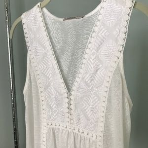 Anthropologie Language Serigraph Top